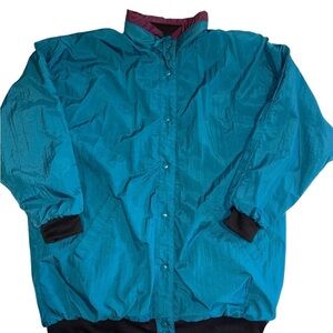 80s vintage unisex, reversible, bomber jacket size large
